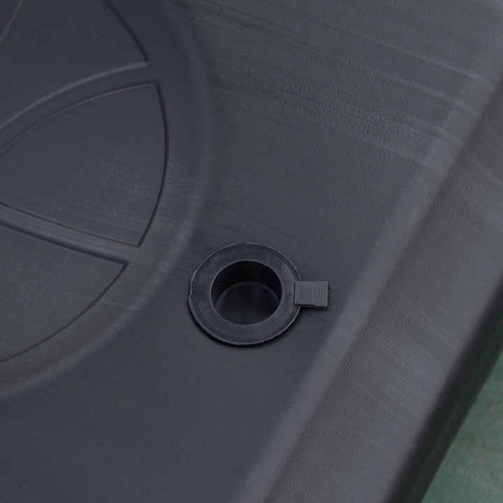 MCL Basketball Hoop Stand Portable Adjustable Height 2.1-2.6m w/ Wheels, Sturdy Rim Stable Base, Red