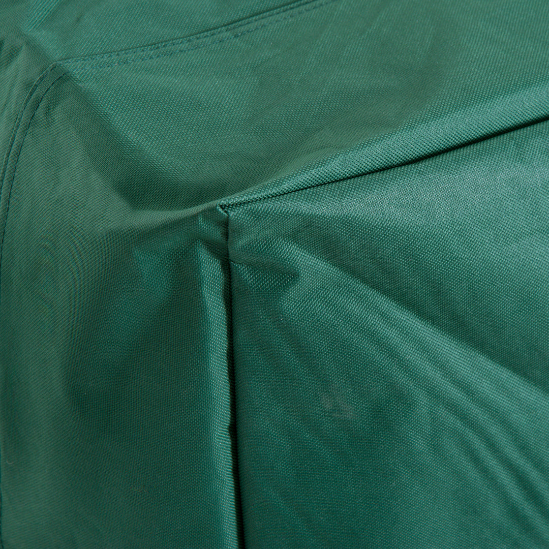 Garden Furniture Cover, Oxford Fabric Outdoor Rectangular Rattan Furniture Cover with PE Coating, Waterproof, Windproof, Anti-UV, 222 x 155 x 67cm, Green