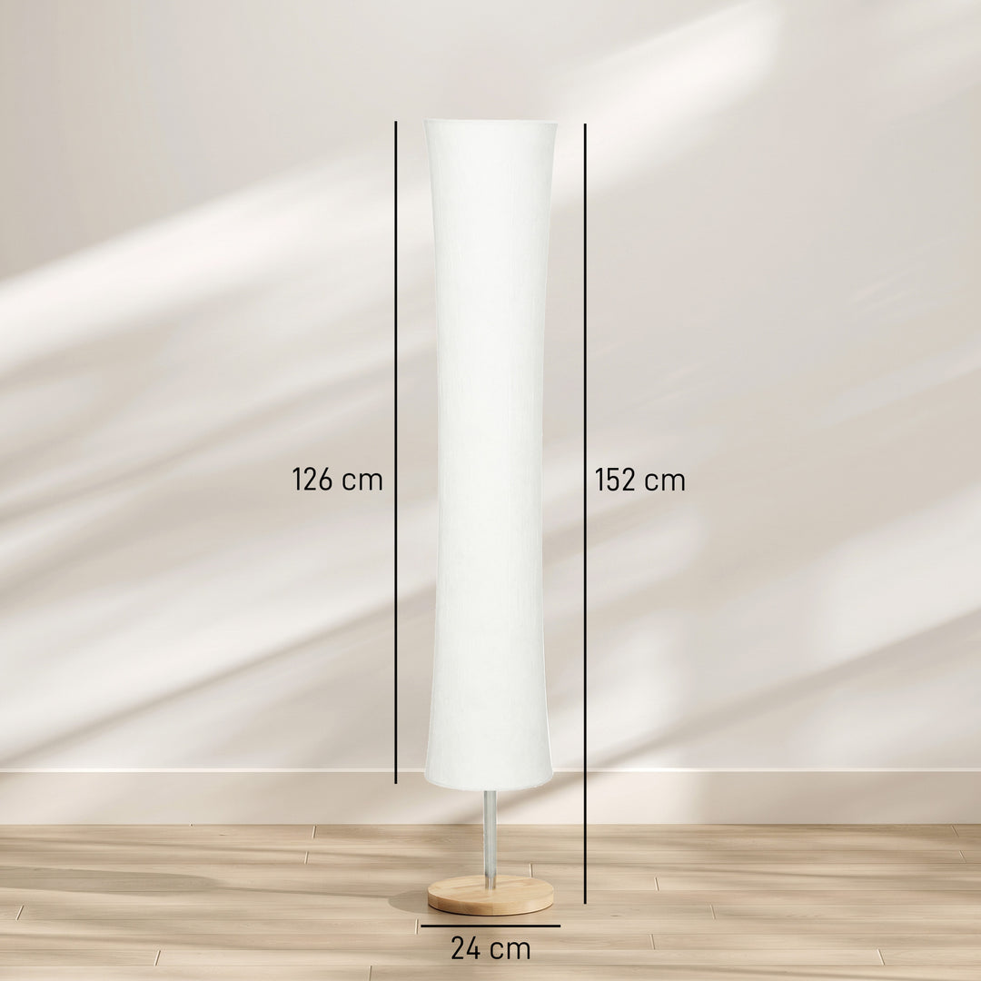 LED Floor Lamp, 152 cm Modern Dimmable Standing Lamp with Paper - view 3