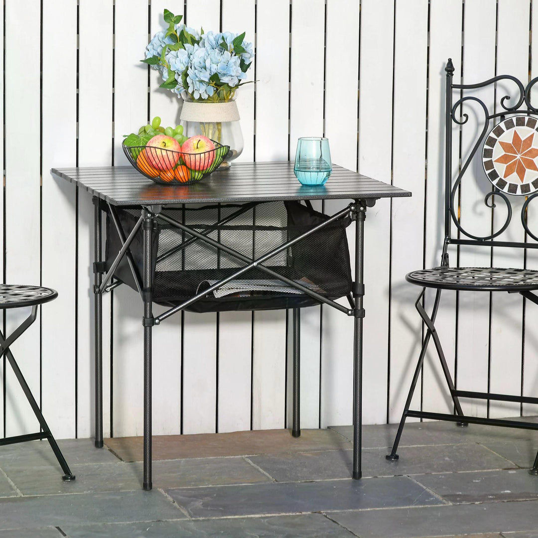 MCL Outdoor Folding Camping Table W/ Storage Bag, Portable for Garden Beach Picnic