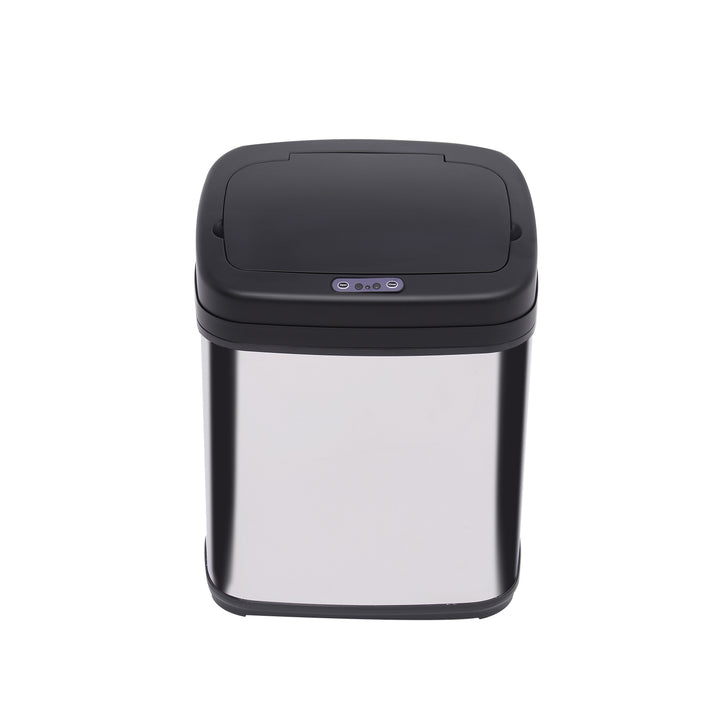 HOMCOM 20L LUXURY Automatic Sensor Dustbin Kitchen Waste Bin Rubbish Trashcan Auto Dustbin Stainless Steel with Bucket 33*25*42.5CM | Aosom UK