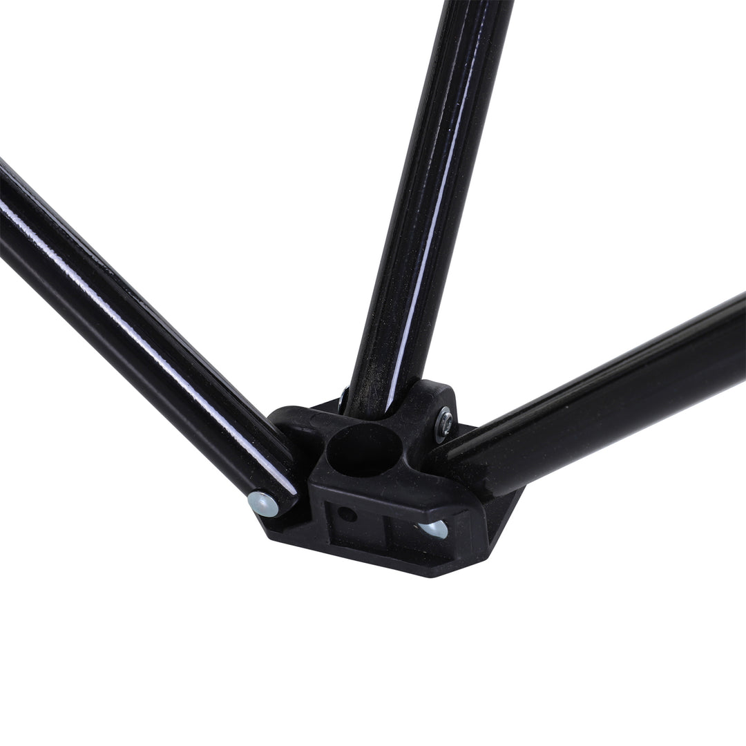 MCL 6 Seat Folding Sports Bench Portable Sports Team Bench Spectator Chair with Cooler Bag and Carrying Bag for Outdoor Picnic Camping - Blue