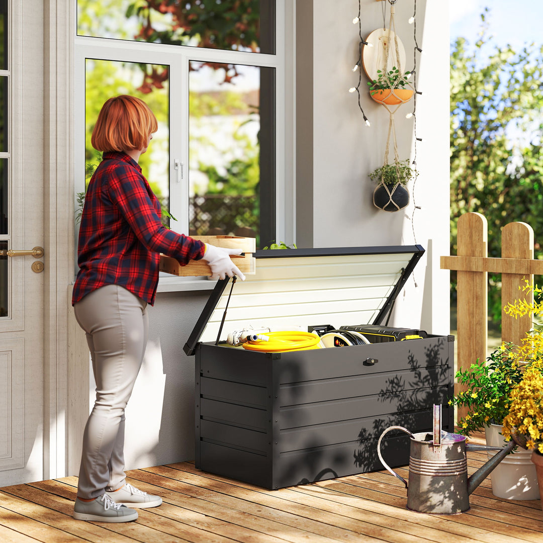 311L Galvanised Steel Garden Storage Box