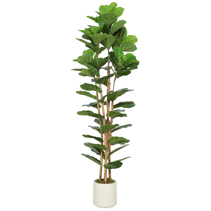 180cm Artificial Fiddle Leaf Fig Tree - Green