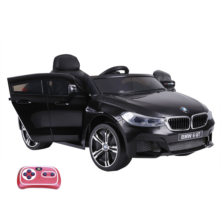 MCL Kids Electric Ride On Car 6V Licensed BMW 6GT W/ Remote-Black