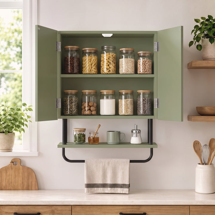 Bathroom Wall Cabinet Modern Space Saver Wall Mounted Cabinet Doors St