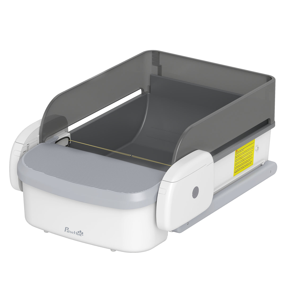 Self Cleaning Cat Litter Tray, Open-Top Automatic Litter Box with APP