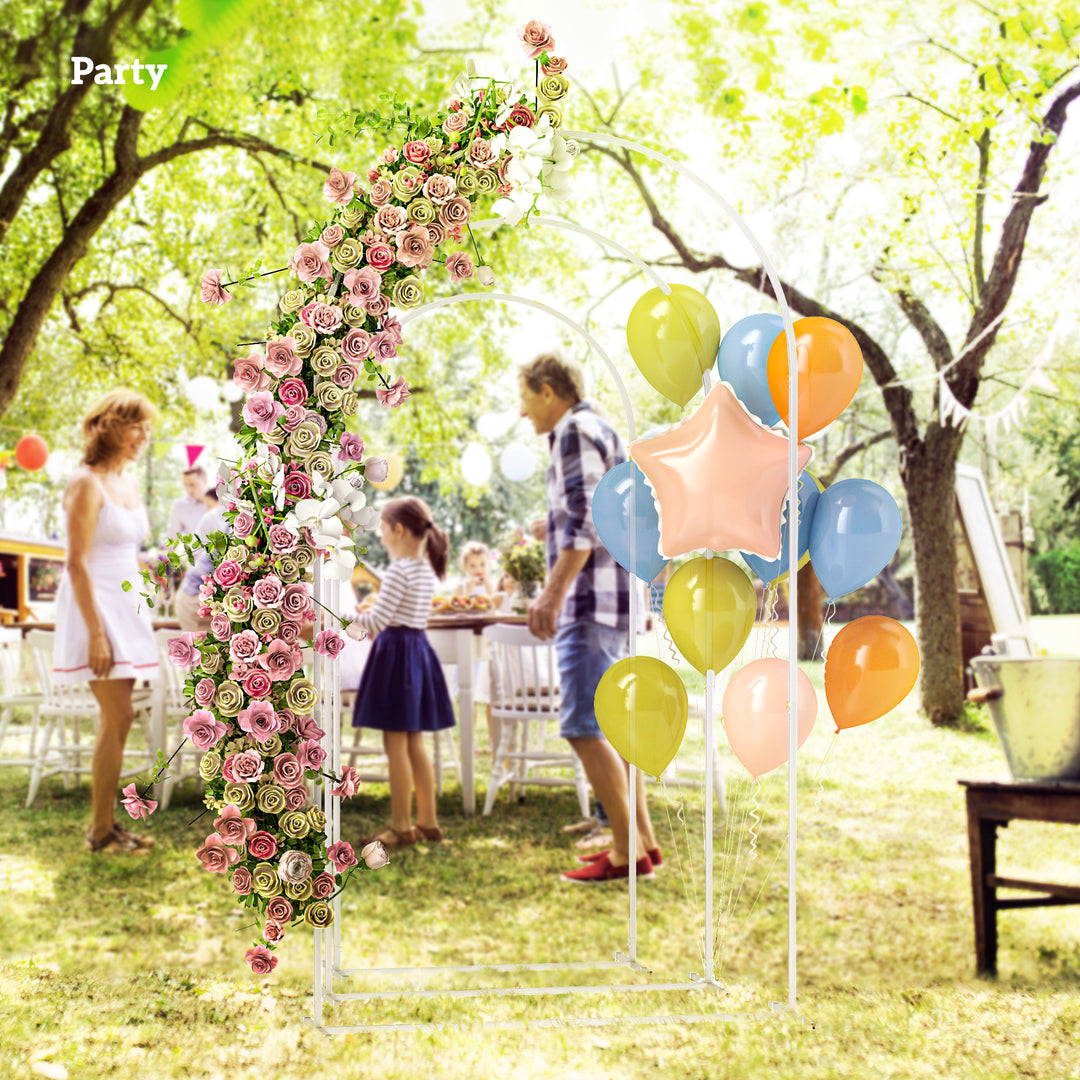 Wedding Arch Frame Set, Metal Balloon Arch Stand Set, Balloon Arch Sta