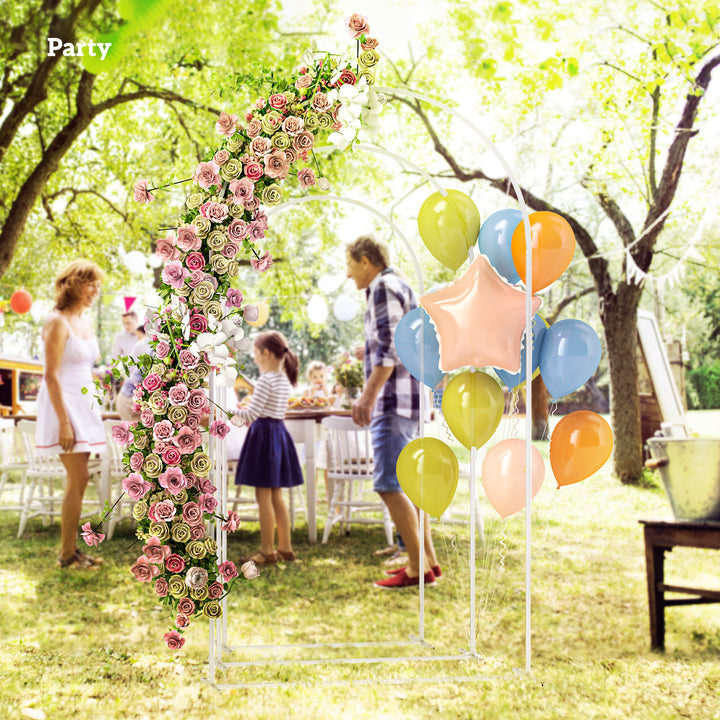 Wedding Arch Frame Set, Metal Balloon Arch Stand Set, Balloon Arch Sta
