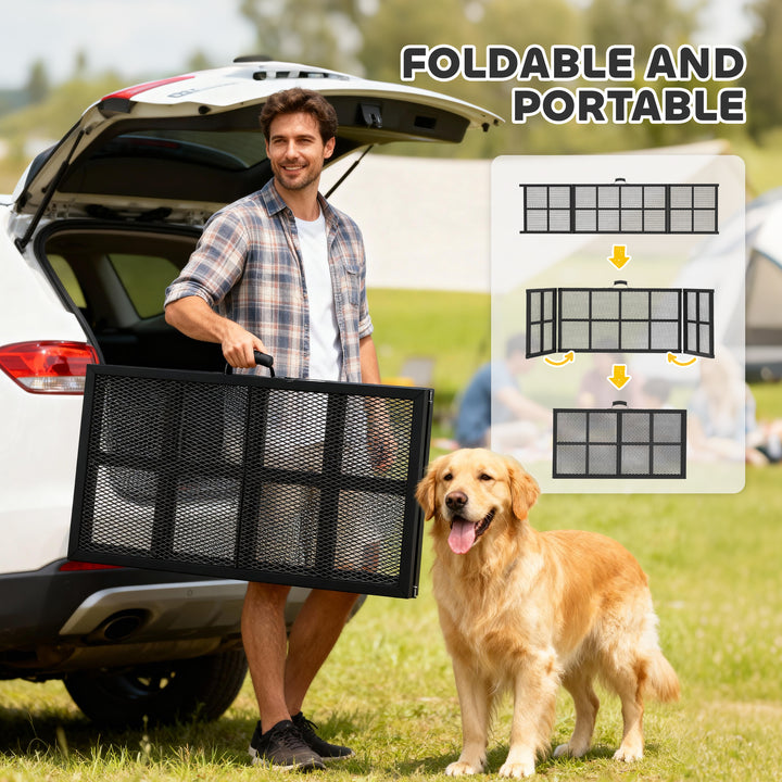 191 x 20cm Dog Ramp for Car, Extra Long Pet Stairs with Non-Slip Surface, for Large Dogs