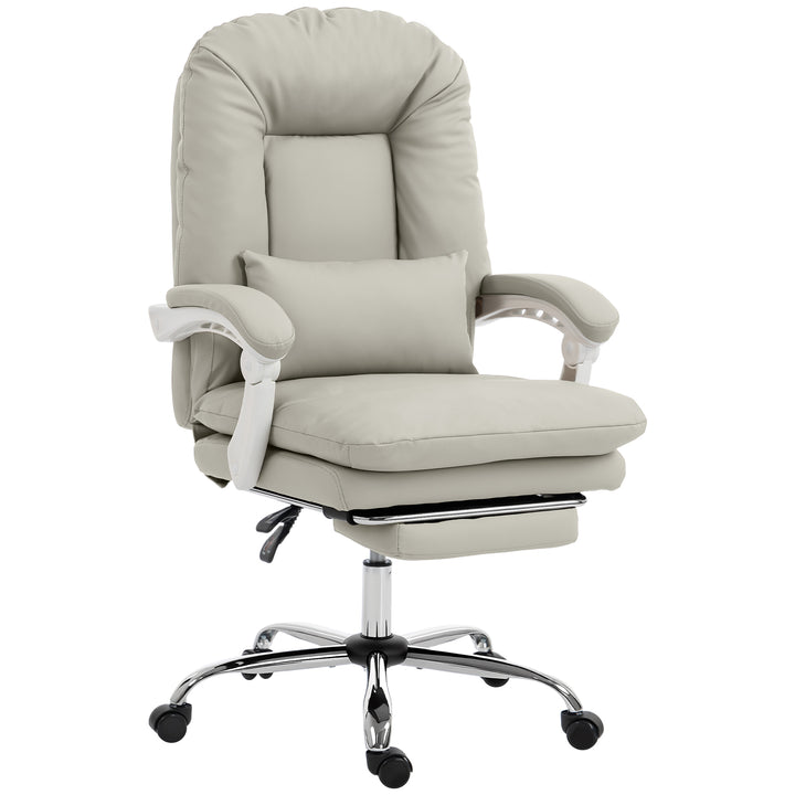 Ergonomic Executive Office Chair, Reclining Desk Chair with Lumbar Sup