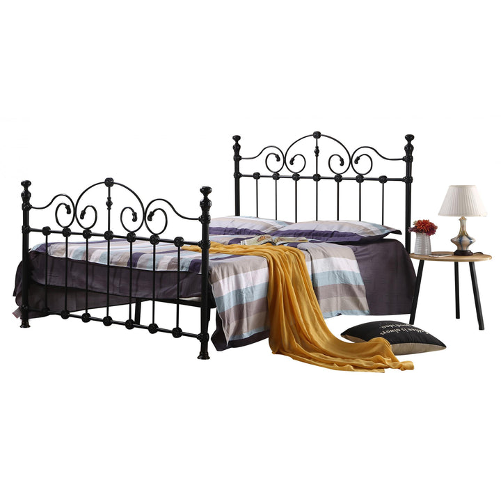 Inglewood Double Bed Black