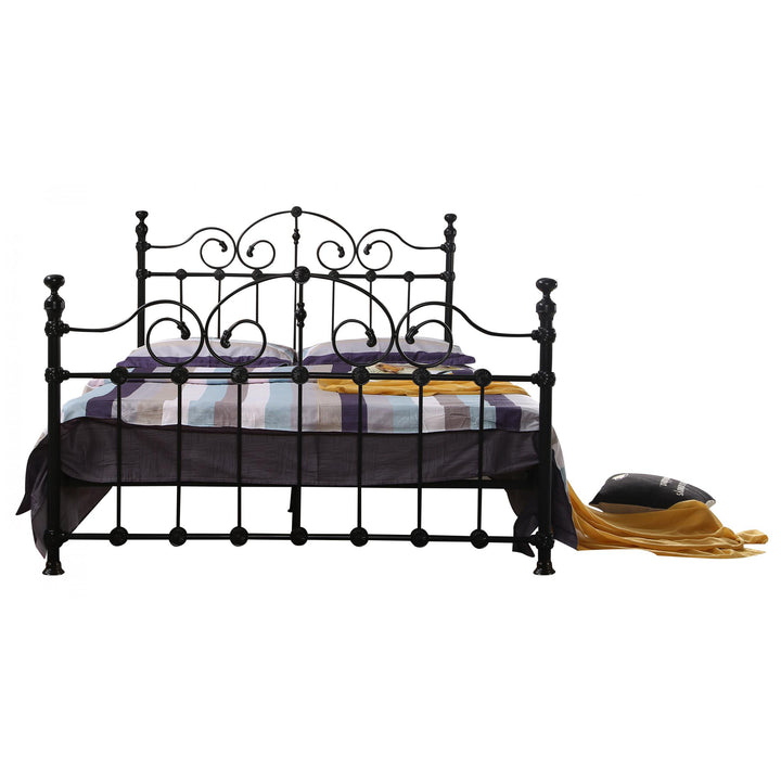 Inglewood King Size Bed Black