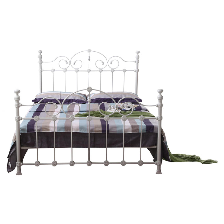 Inglewood King Size Bed White