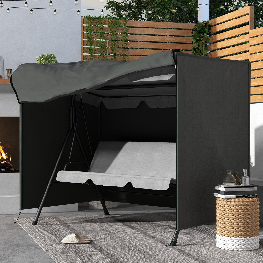 205 x 124cm Three-Seater Swing Chair Protective Cover