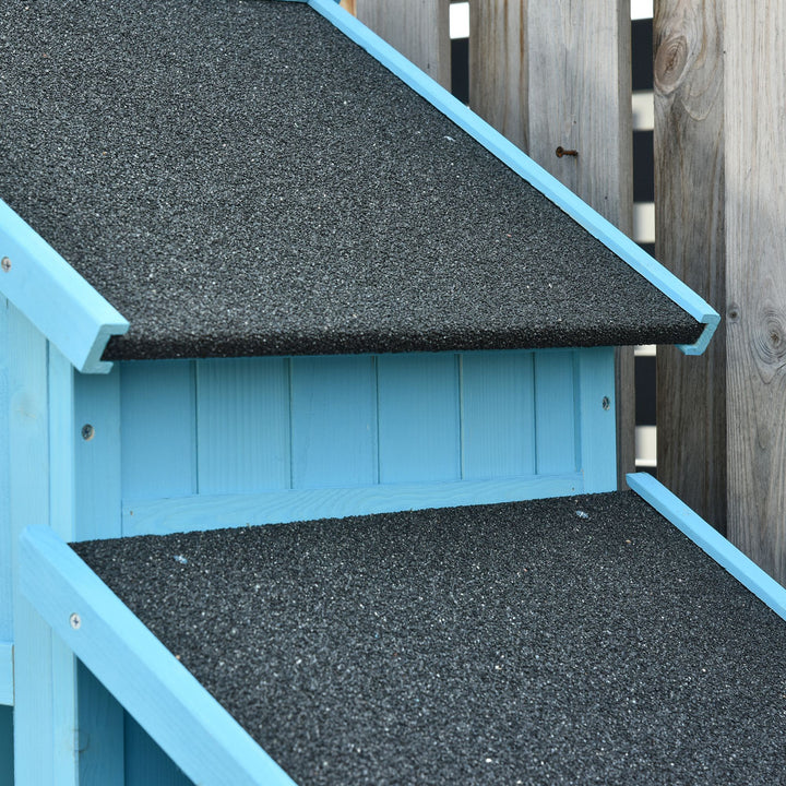 MCL Wooden Shed, Garden Storage Cabinet with Log Store, Waterproof Asphalt Roof and Lockable Door, Narrow Tool Organizer, 130 x 55 x 180 cm