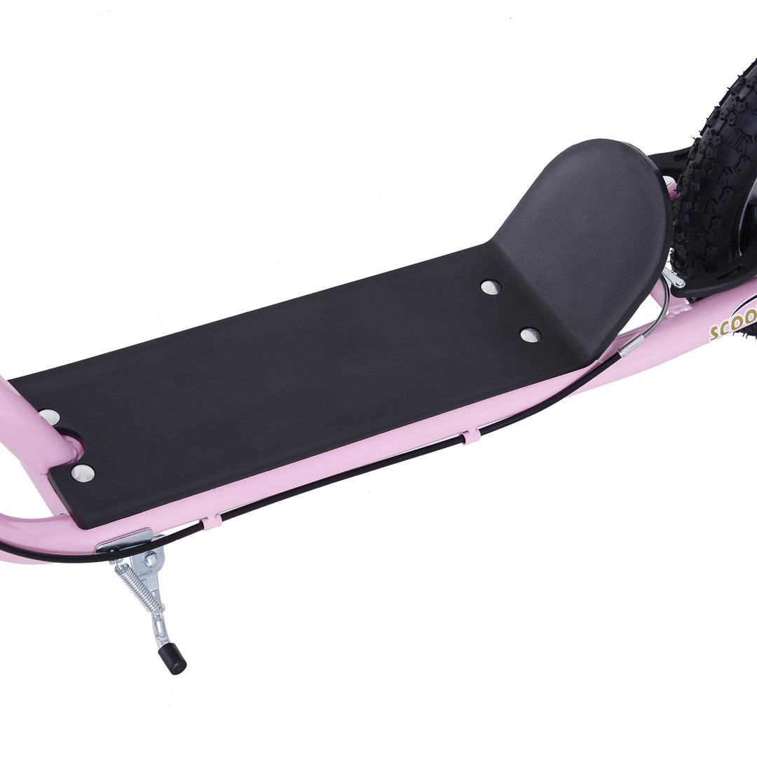 Stunt Scooter, Kids Scooter with 16" Big Wheels, Adjustable Height, Dual Brakes, for Ages 5+ Years, Pink