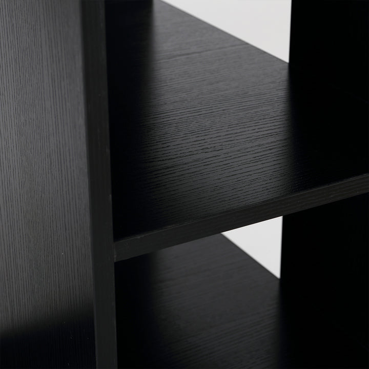 MCL Computer Desk with Drawers and Storage Shelves, Office Desk Writing Table with Printer Stand, Large Workstation for Study Play Work Home Office, 137 x 55 x 92cm, Black