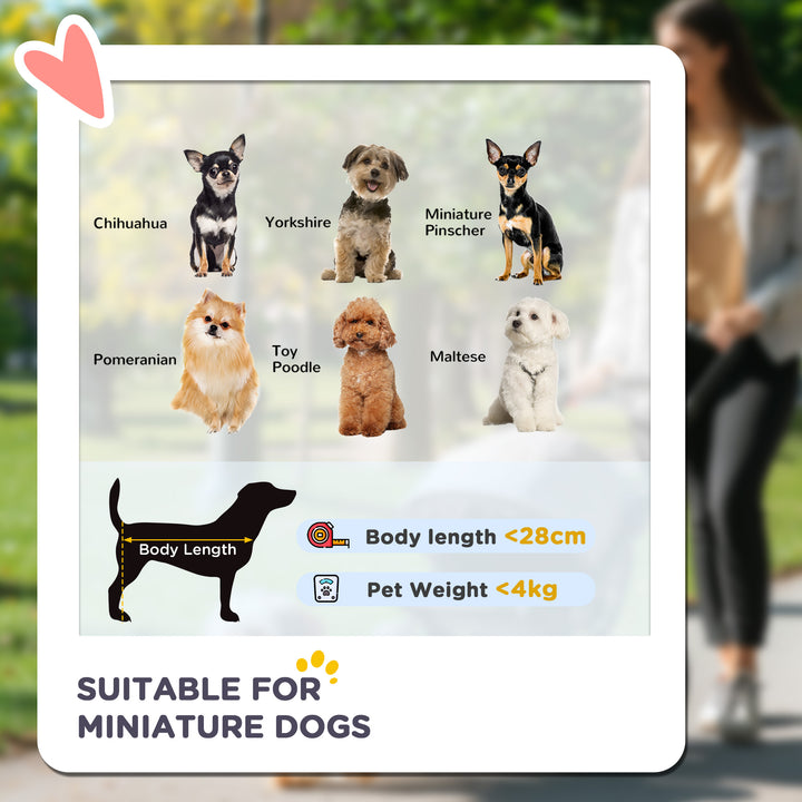 Dog Stroller, Foldable Cat Dog Pram for Miniature Breeds, Pet Stroller