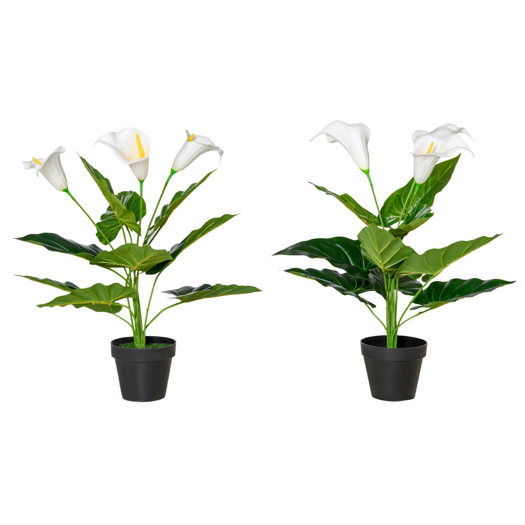 5ft Artificial Tree, Indoor Fake Eucalyptus with White Tender Tips and Pot, for Home, Office, and Living Room Decor