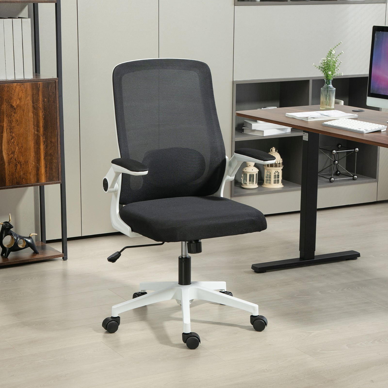 Mesh Back Adjustable Office Chair - Black