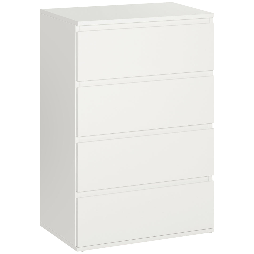 MCL Chest of Drawers, 4-Drawer Storage Cabinets, Modern Dresser, Storage Drawer Unit for Bedroom