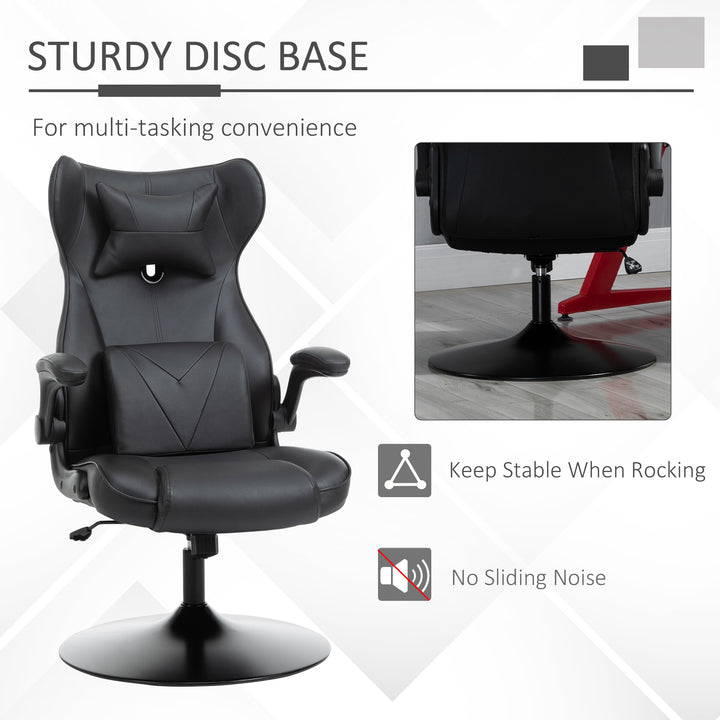Video Game Chair with Lumbar Support, Racing Style Home Office Chair, 