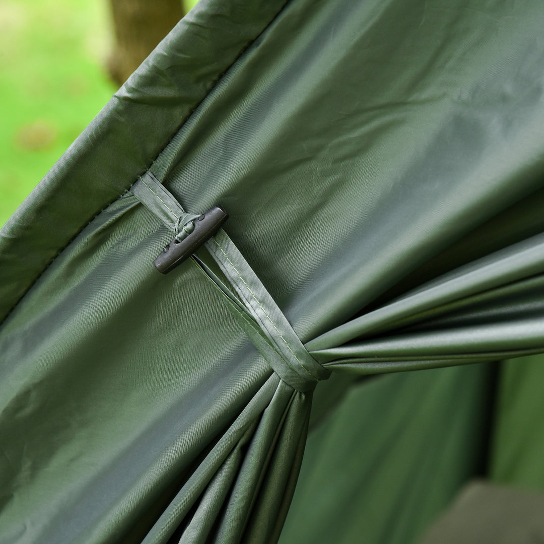 1 person Foldable Camping Tent w/Sleeping Bag Air Mattress Outdoor Hiking Picnic Bed cot w/Foot Pump