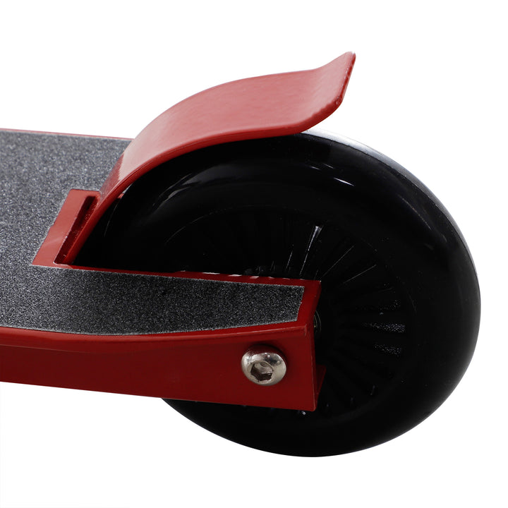 Street Stunt Scooter Intermediate and Beginner Freestyle Tricks Scooters For 14+ Teens Adult w/ Rear φ10cm Wheel & Brake - Red