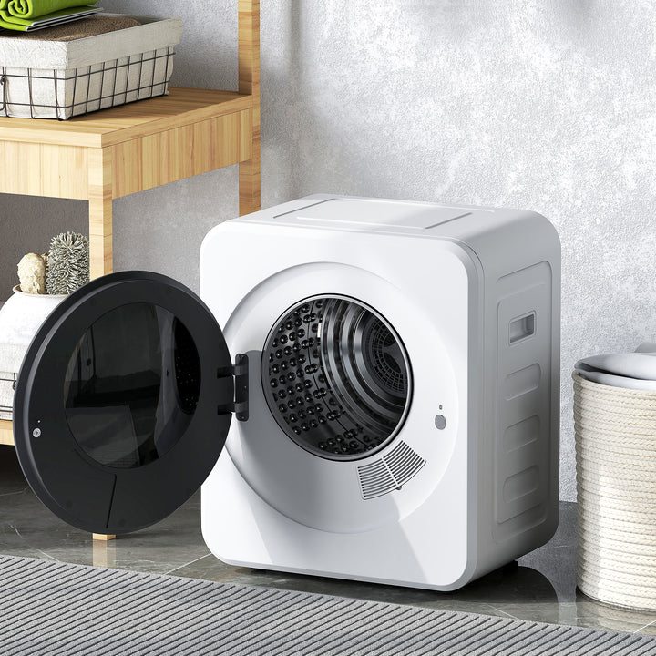 Vented Tumble Dryer, 4 kg Front Tumble Dryer with Stainless Steel Tub,