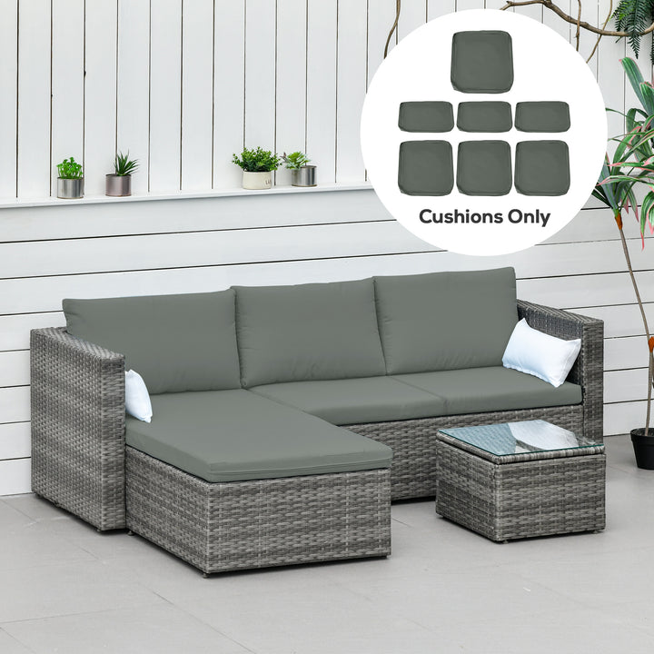 Cushion Cover Replacement Garden Rattan Patio Furniture Seat Cover