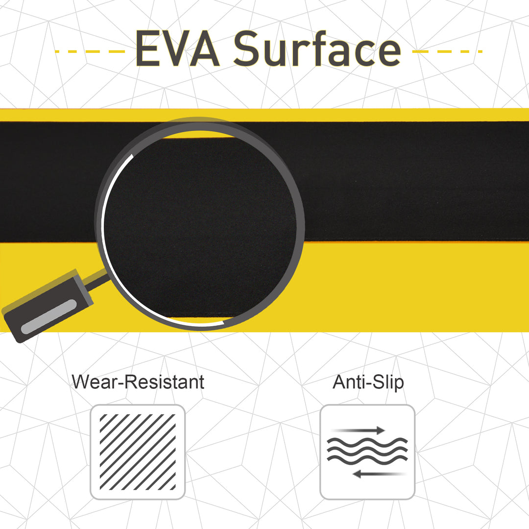 MCL 2PCS Saw Horse Twin Pack Folding Workbench Adjustable Metal Trestle Stands with Non-slip EVA Surface for Sawing Work Max Load 100kg