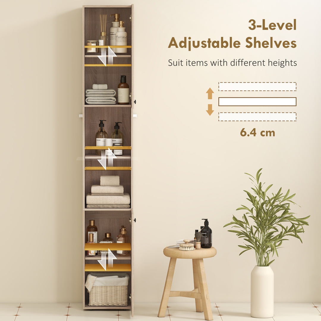 6-Tier Tall Bathroom Cabinet