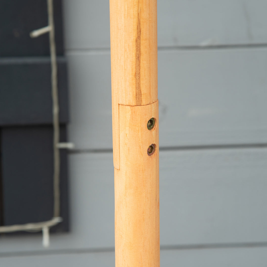 MCL Wooden Bird Table Free Standing Feeder Garden Sheltered Feeding Station Parrot Stand Birdhouse 40x113cm