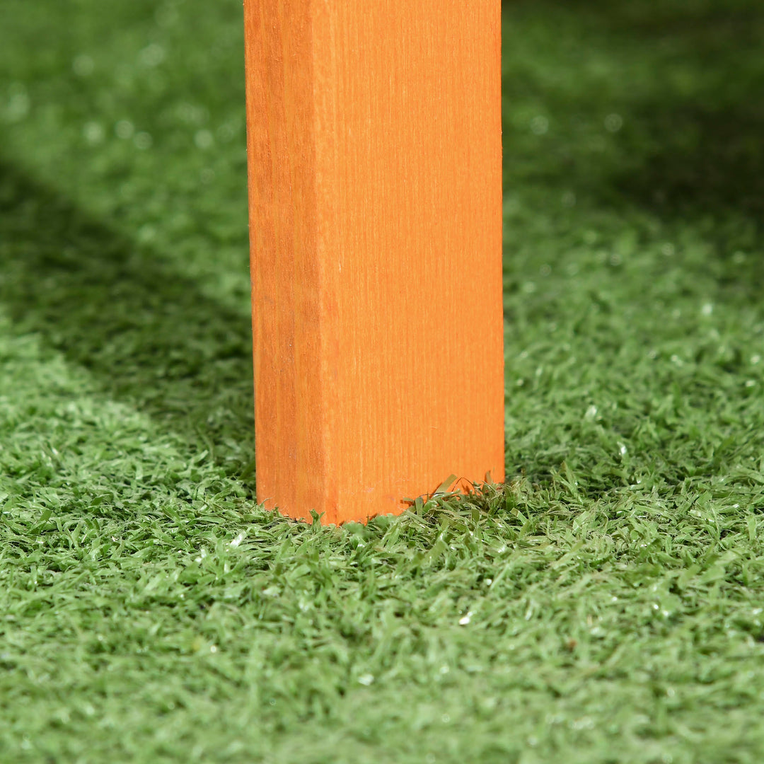 Rabbit Hutch Outdoor Guinea Pig Hutch Bunny Cage Shelter Outdoor, 90 x 45 x 65cm