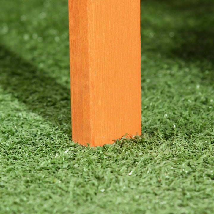 Rabbit Hutch Outdoor Guinea Pig Hutch Bunny Cage Shelter Outdoor, 90 x 45 x 65cm