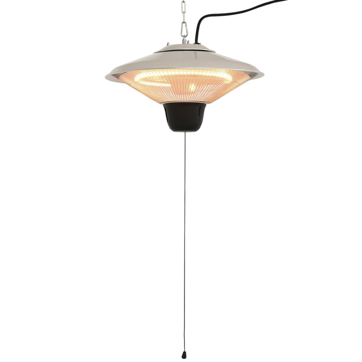 1500W Outdoor Heater Outdoor Ceiling Mounted Aluminium Halogen