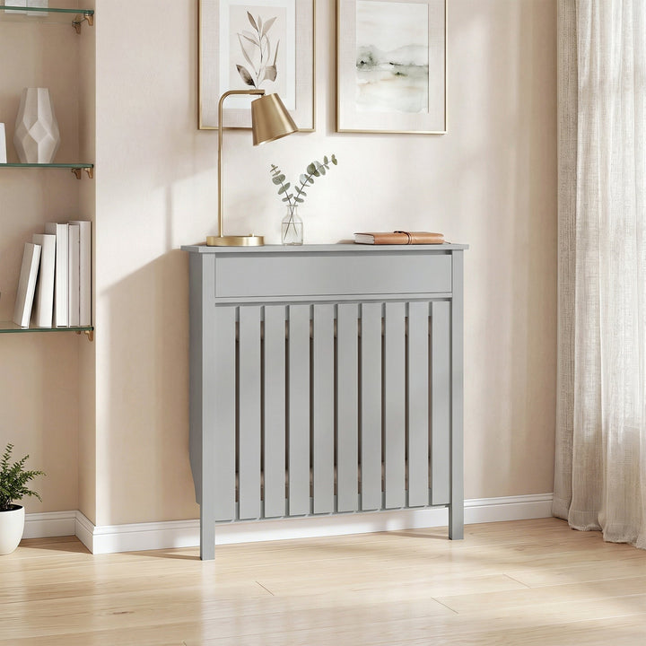 93 x 88.5cm Rustic-Look Radiator Cover