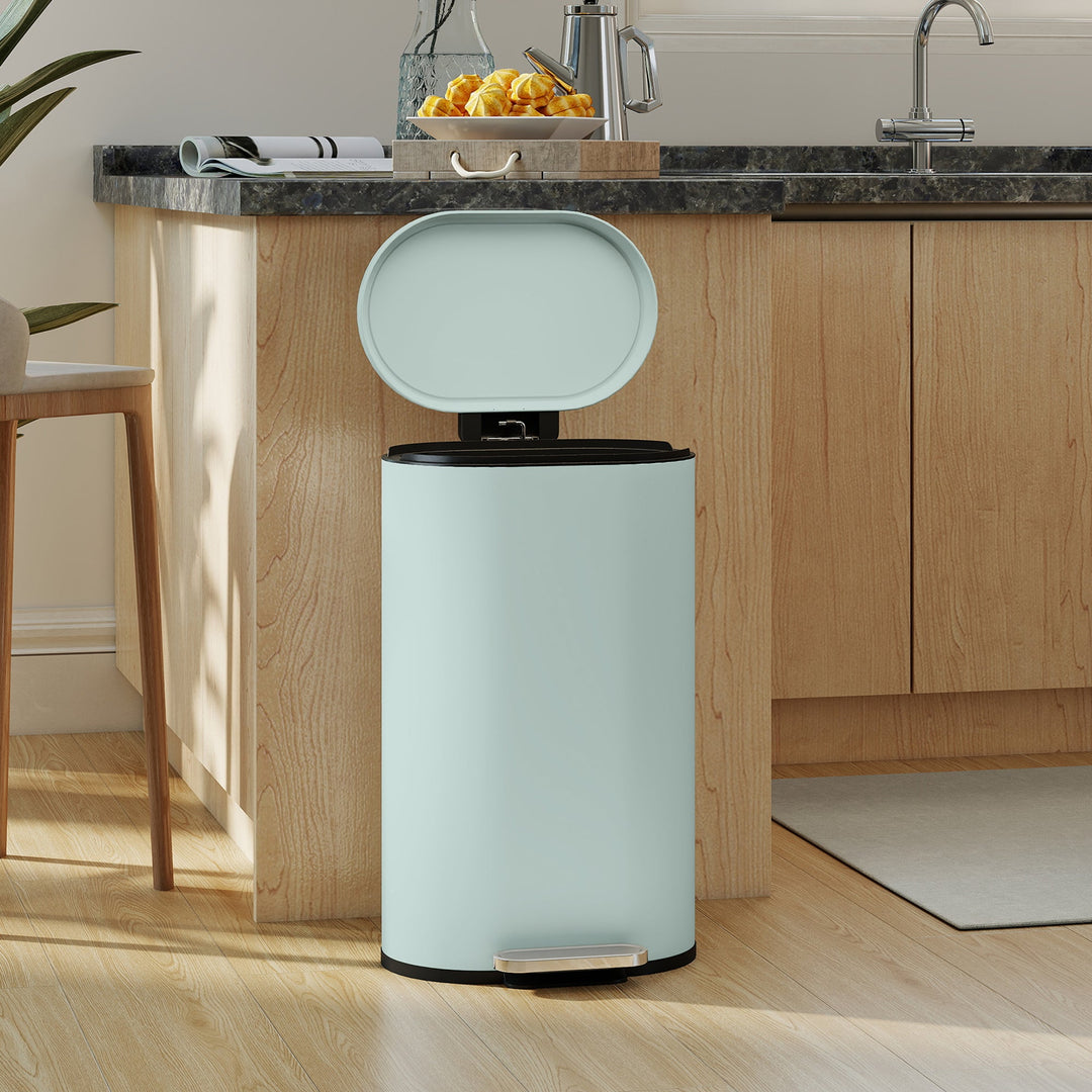 30 L Modern Curved Kitchen Bin