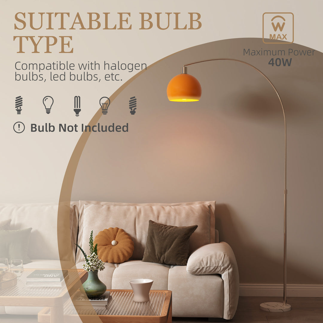 Floor Lamp for Living Room, Modern Standing Lamp with Shade &amp; Foot Switch for Bedroom, Office