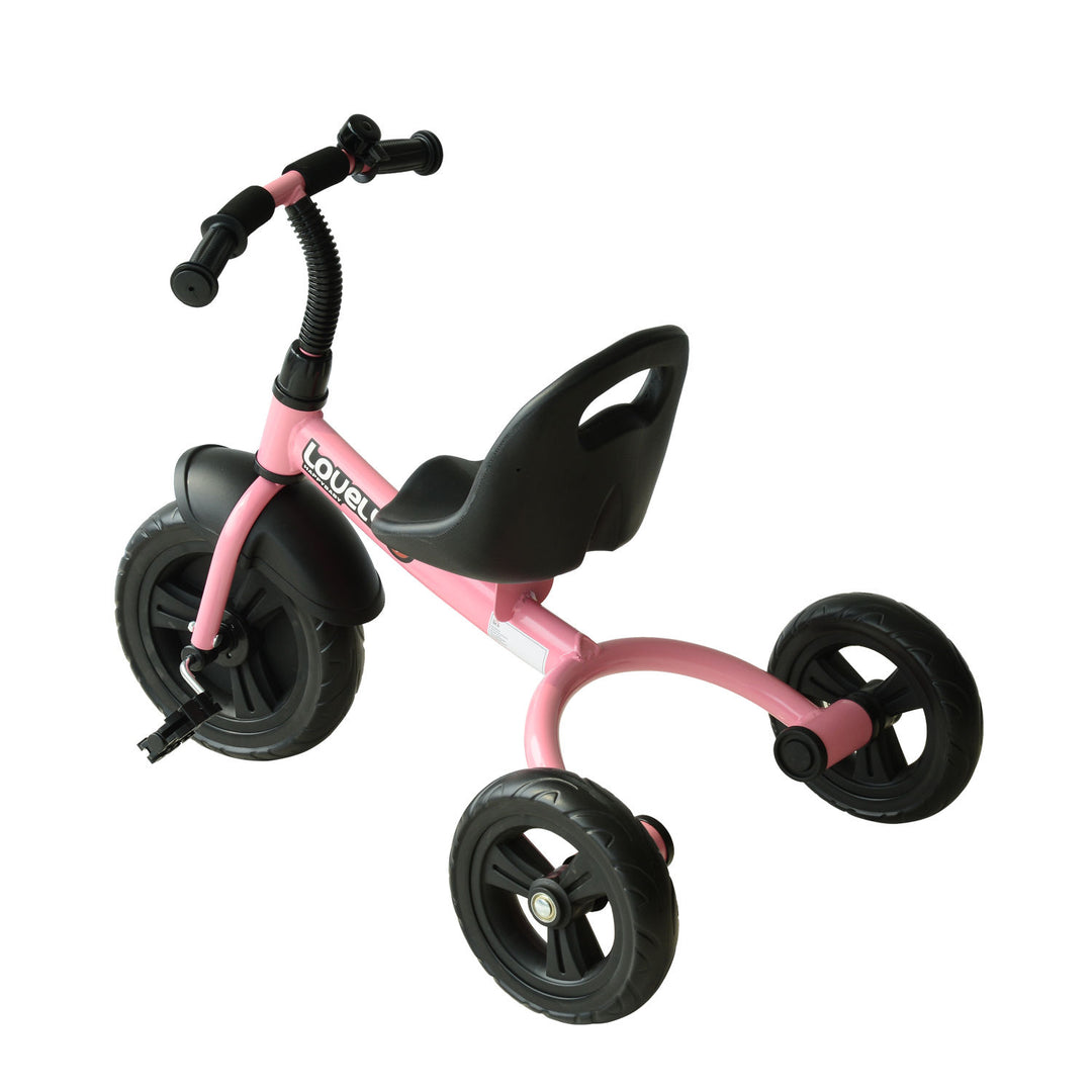 HOMCOM Toddler Trike: Pedal-Powered Adventure for Little Riders, Sturdy Frame, Vibrant Pink | Aosom UK