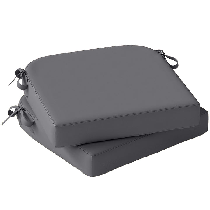 Outdoor Chair Seat Cushions Set of 2, Garden Chair Cushions with 7cm T
