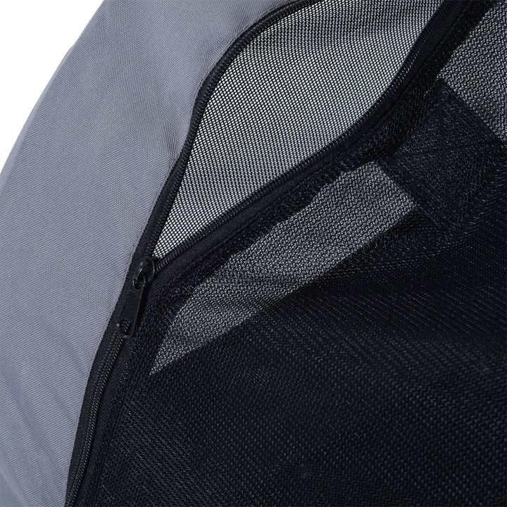 MCL Steel Dog Bike Trailer Pet Cart Carrier for Bicycle Kit Water Resistant with Hitch Coupler Travel Grey and Black