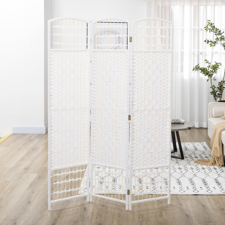 3 Panel Folding Room Divider, Privacy Screen, Paravent Partition Separ