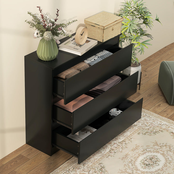 MCL Chest of Three Drawers - Black