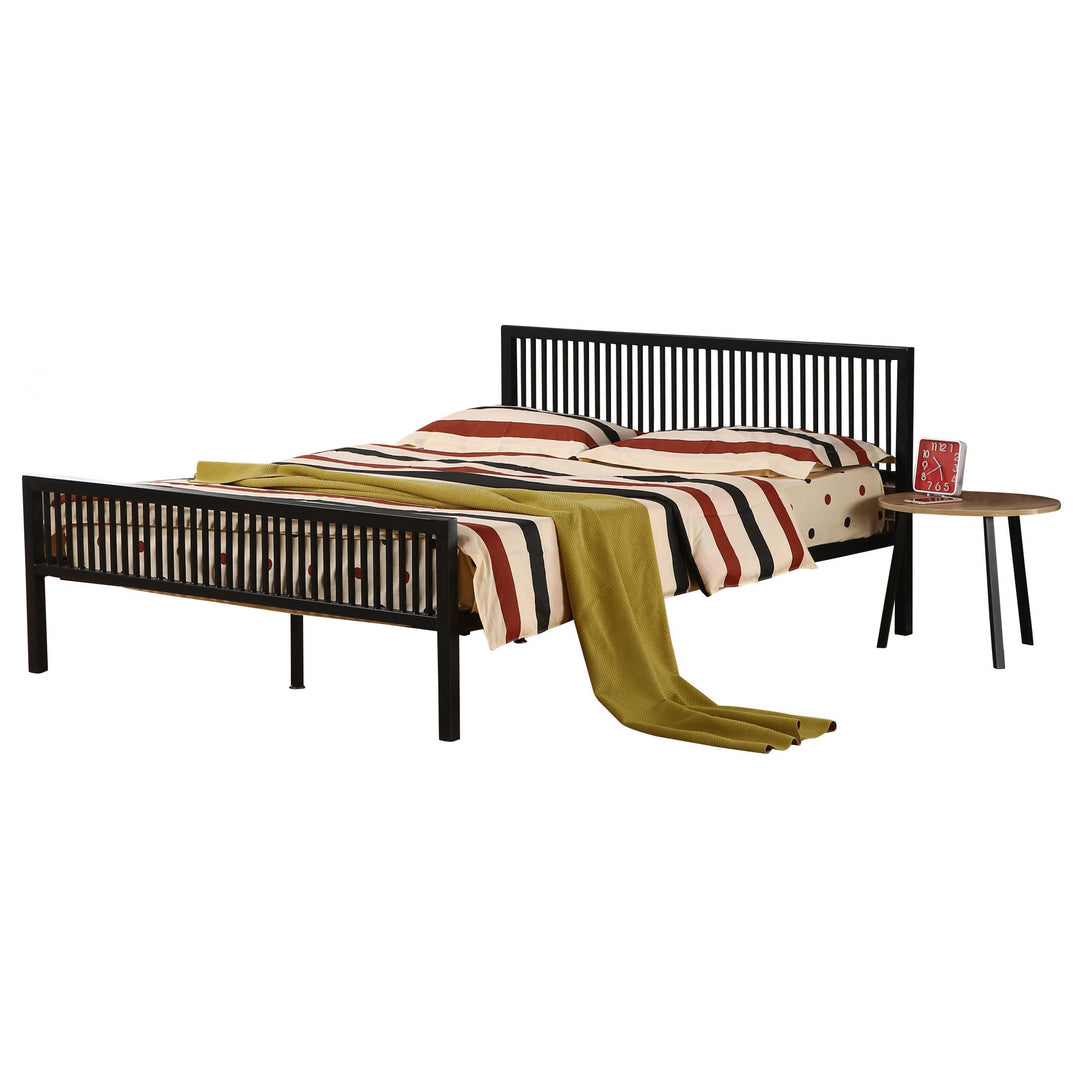 Karachi Double Bed Black