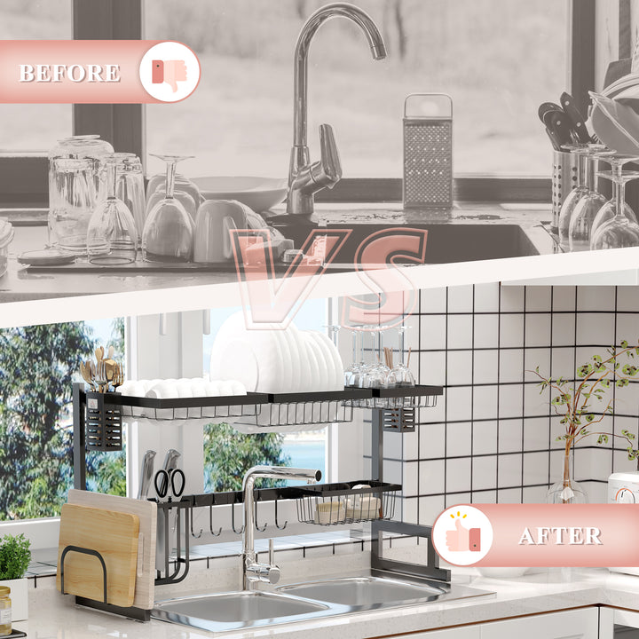 MCL 93cm Modular Over-Sink Drying Rack