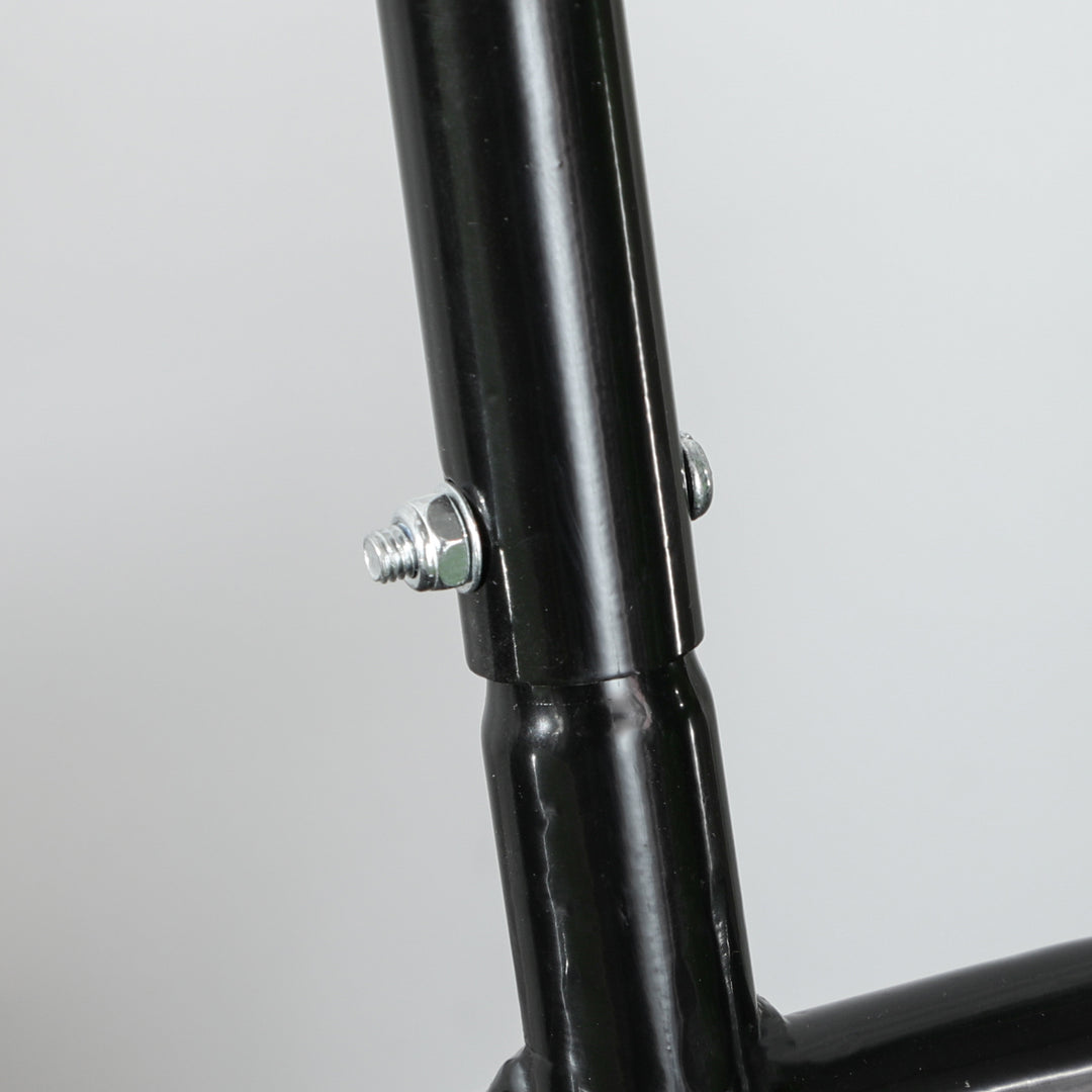 MCL 38L Fillable Cylinder Steel Lawn Roller - Black