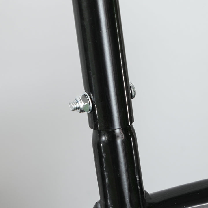 MCL 38L Fillable Cylinder Steel Lawn Roller - Black