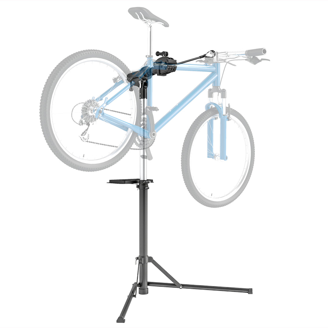 Bike Repair Stand, Max Load 40kg, Foldable, Height Adjustable, for Road Bike, Mountain Bike, E-bike